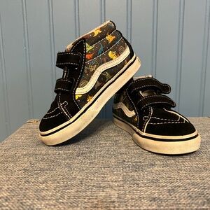 Toddler Dinosaur Vans High-tops